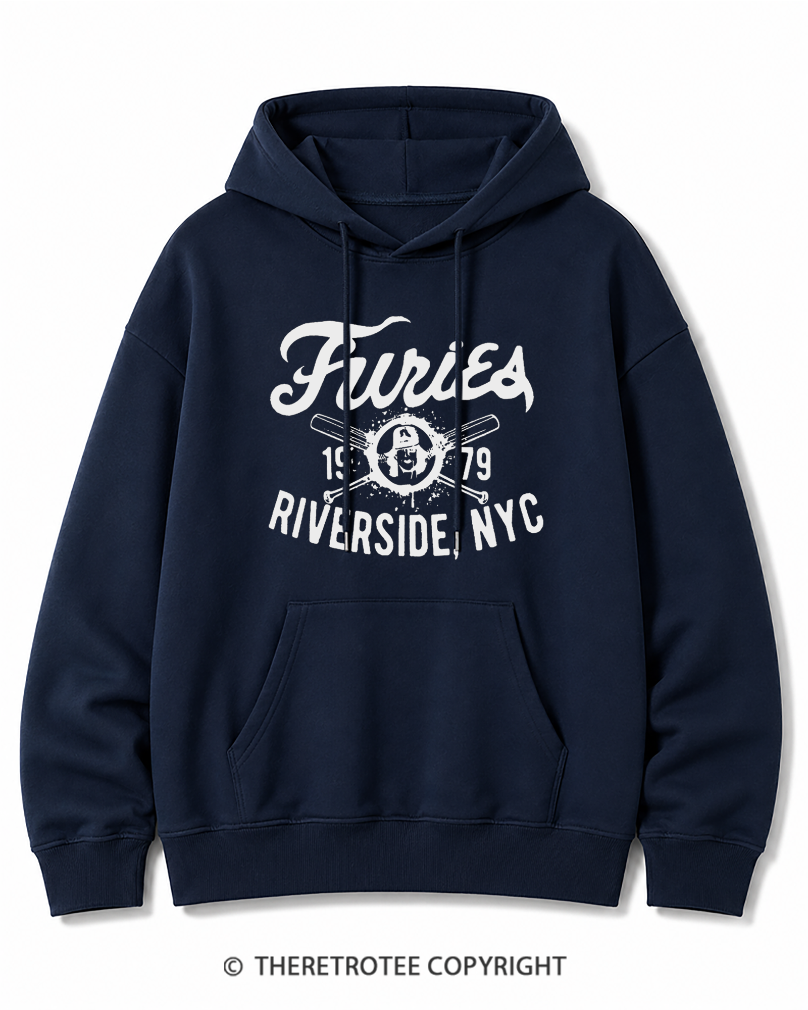 TheRetroTee Furies Riverside cult movie 1970s Cotton Hoodie