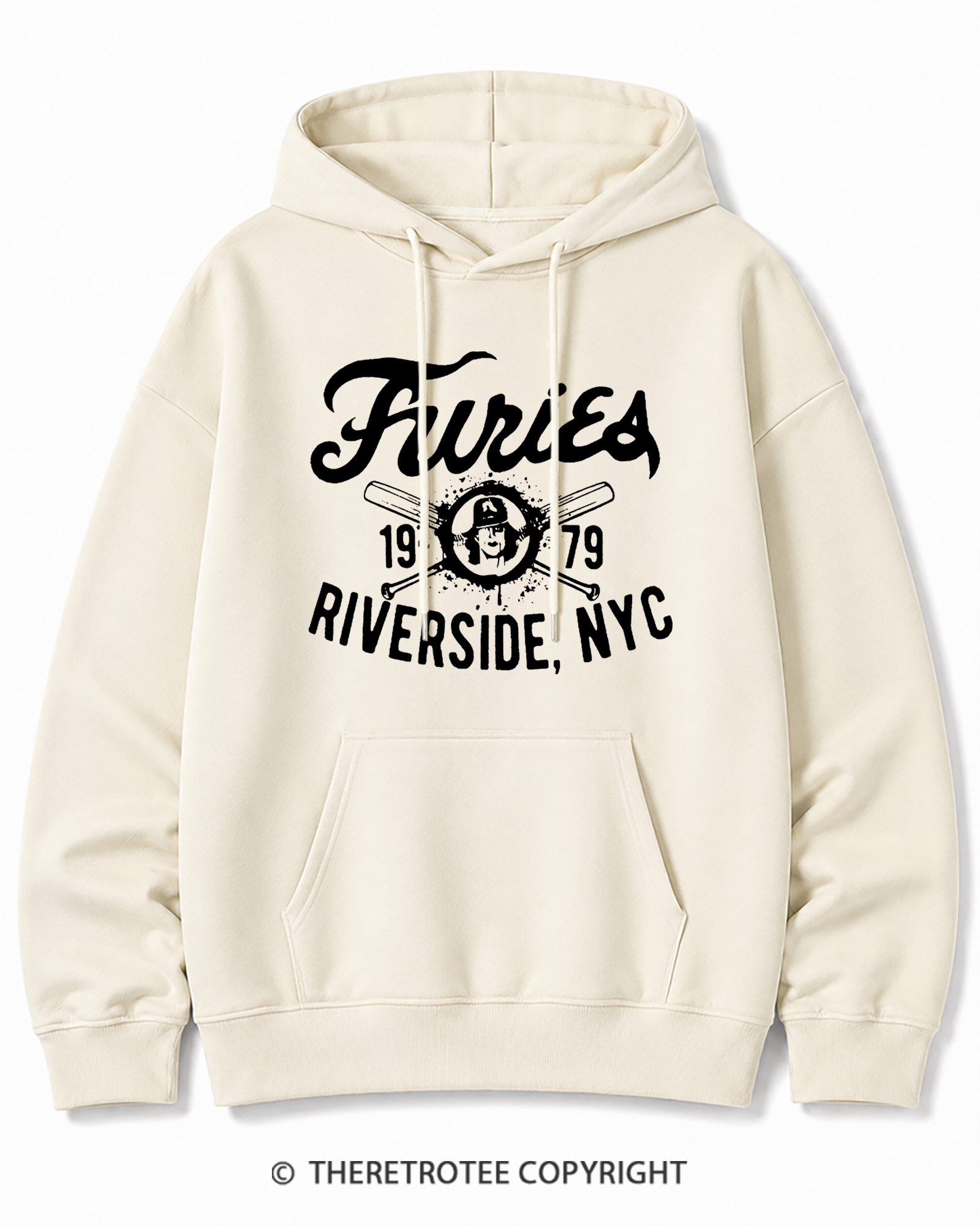 TheRetroTee Furies Riverside cult movie 1970s Cotton Hoodie