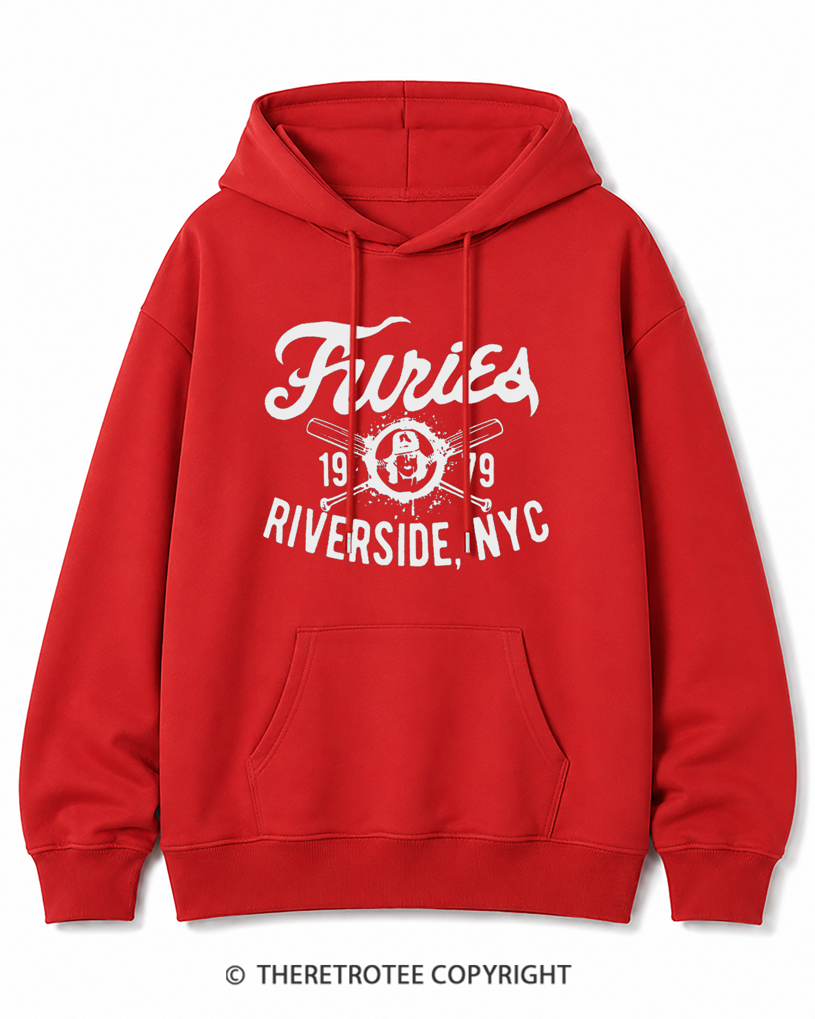 TheRetroTee Furies Riverside cult movie 1970s Cotton Hoodie
