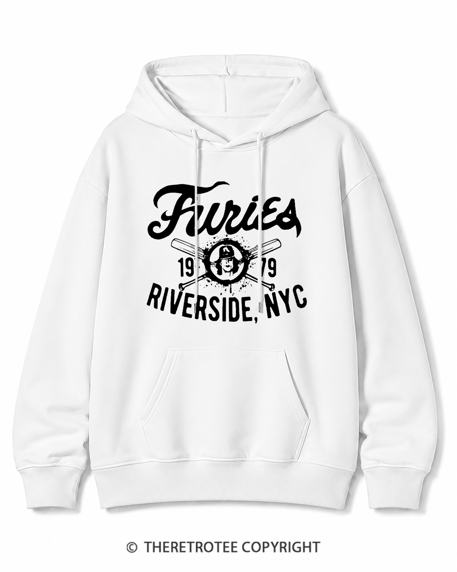 TheRetroTee Furies Riverside cult movie 1970s Cotton Hoodie