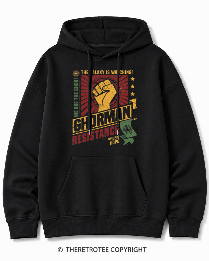 TheRetroTee Hope Builds Rebellion Cotton Hoodie