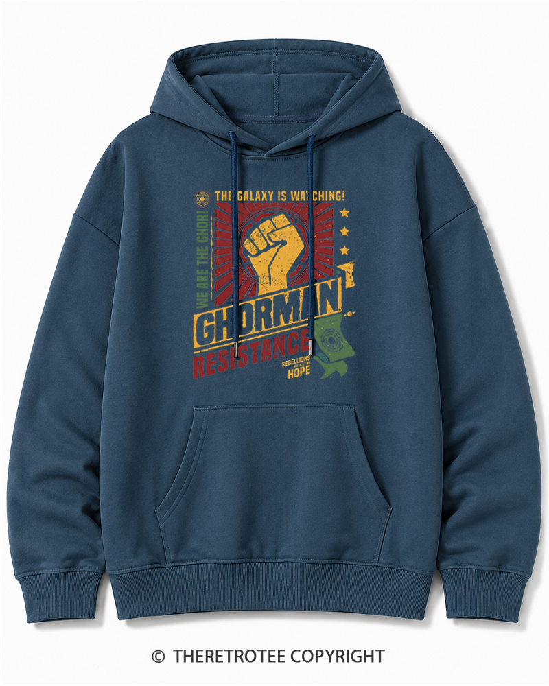 TheRetroTee Hope Builds Rebellion Cotton Hoodie