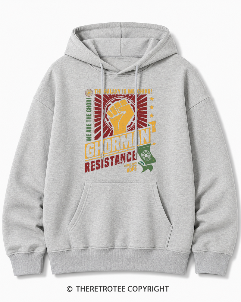 TheRetroTee Hope Builds Rebellion Cotton Hoodie