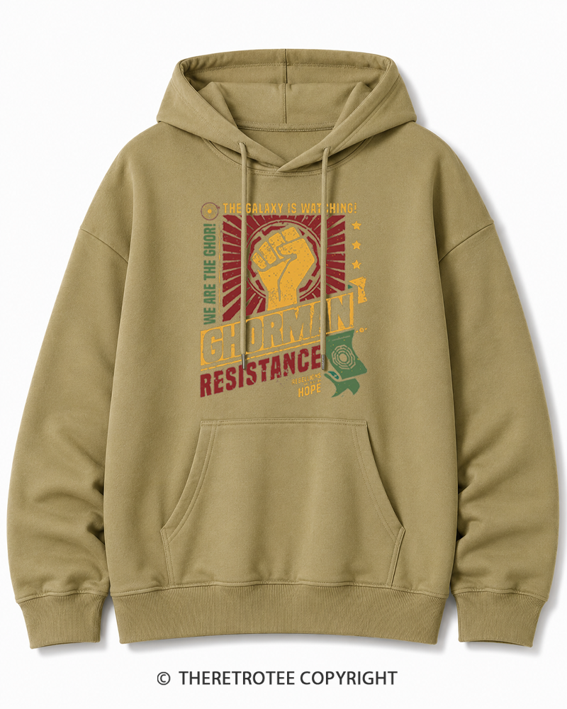 TheRetroTee Hope Builds Rebellion Cotton Hoodie