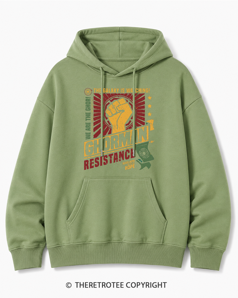TheRetroTee Hope Builds Rebellion Cotton Hoodie