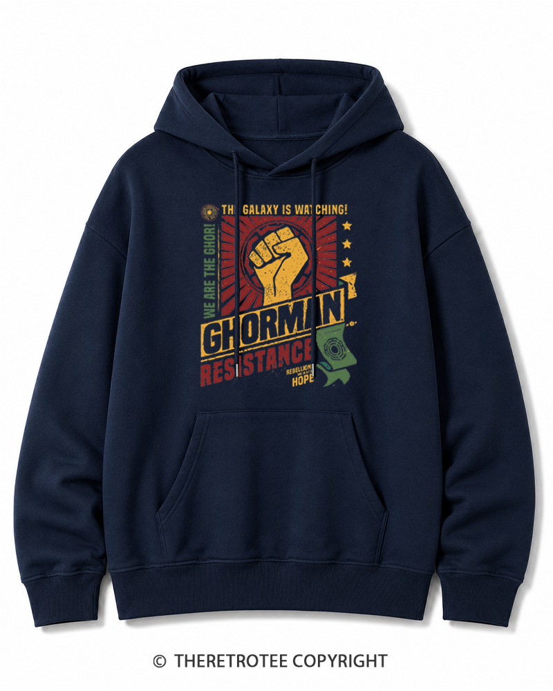 TheRetroTee Hope Builds Rebellion Cotton Hoodie