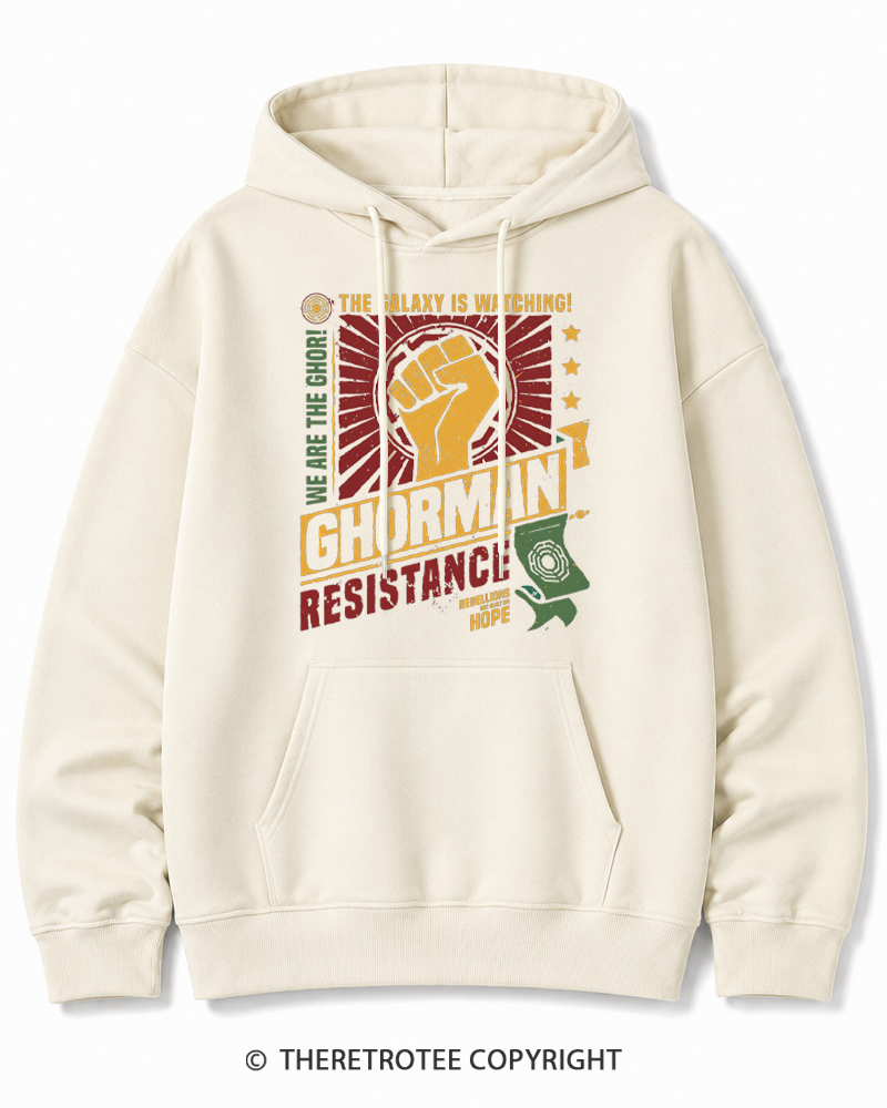TheRetroTee Hope Builds Rebellion Cotton Hoodie