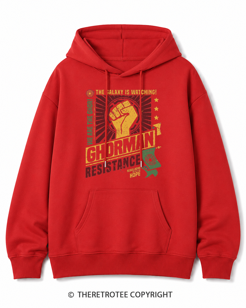 TheRetroTee Hope Builds Rebellion Cotton Hoodie