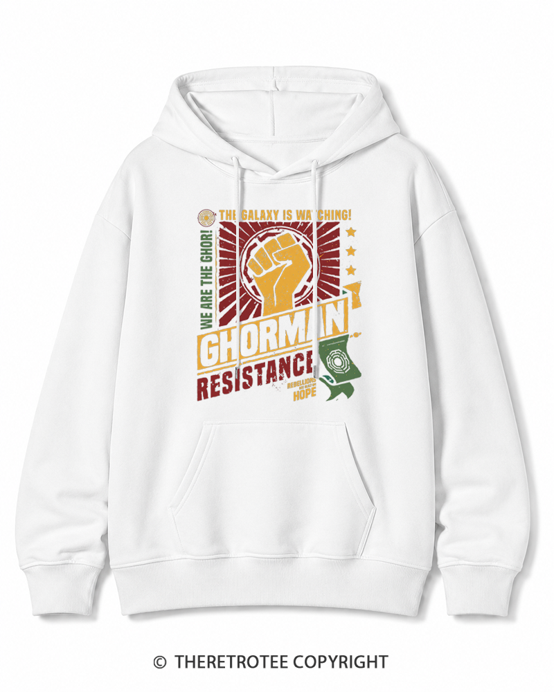 TheRetroTee Hope Builds Rebellion Cotton Hoodie