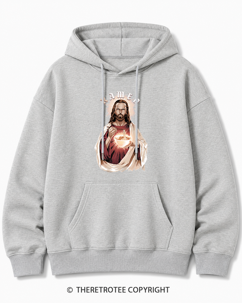 TheRetroTee R-Amen Vintage Graphic Cotton Hoodie