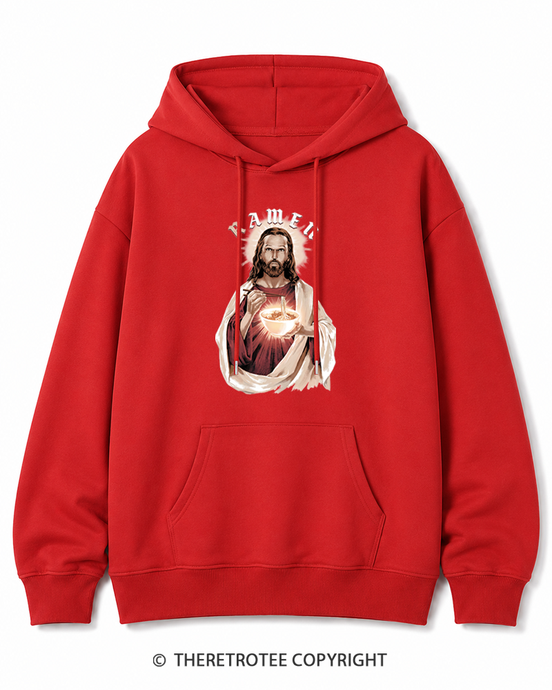 TheRetroTee R-Amen Vintage Graphic Cotton Hoodie