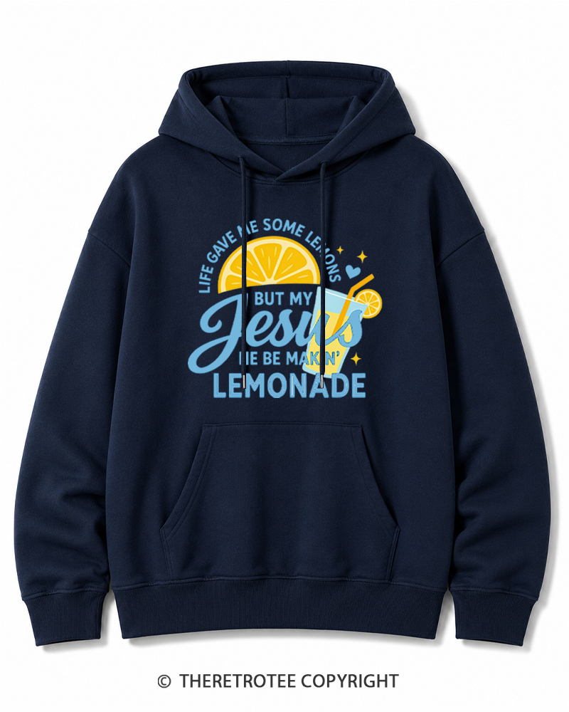 TheRetroTee Life Gave Me Some Lemons Cotton Hoodie