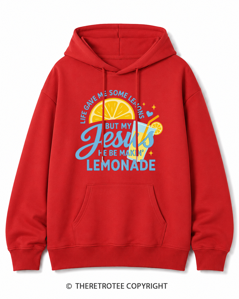 TheRetroTee Life Gave Me Some Lemons Cotton Hoodie