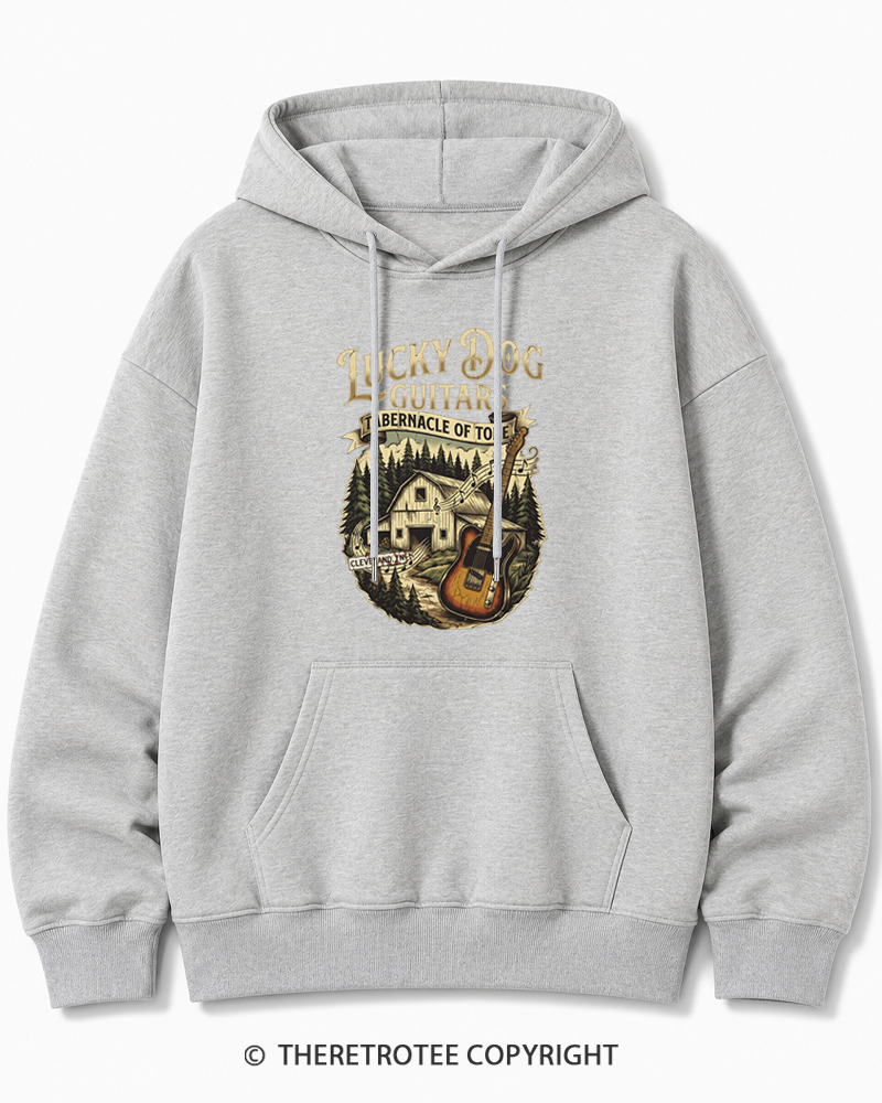 TheRetroTee Classic Guitars Cotton Hoodie