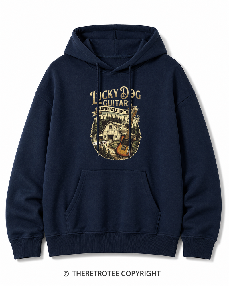 TheRetroTee Classic Guitars Cotton Hoodie
