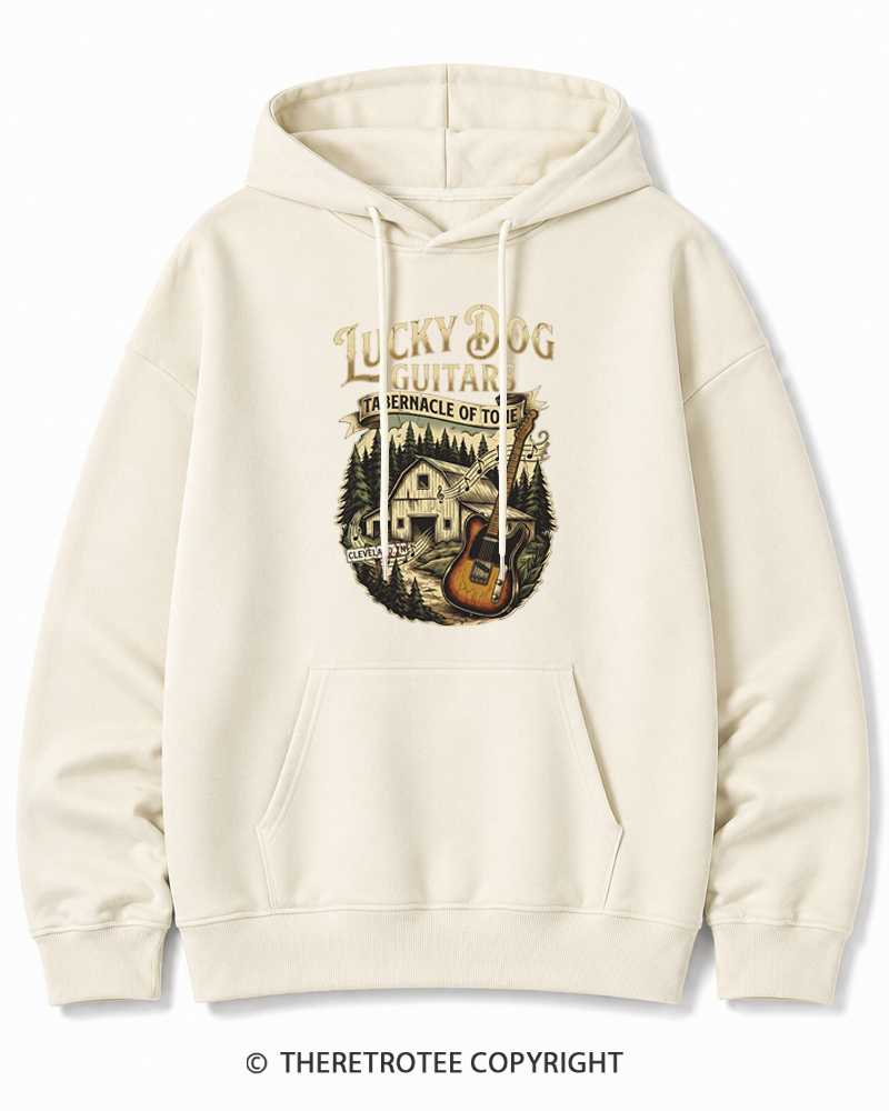 TheRetroTee Classic Guitars Cotton Hoodie