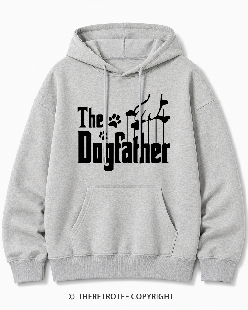TheRetroTee The Dogfather 1990s Cotton Hoodie