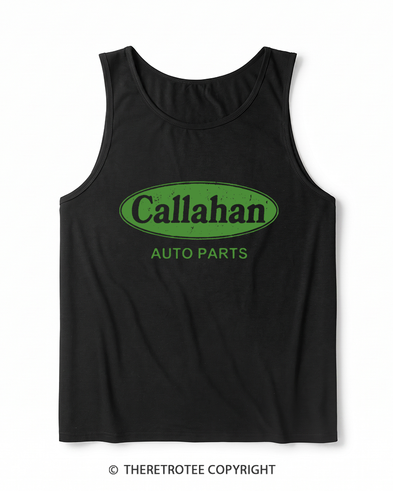 TheRetroTee Auto Parts 1990s Heather Tank Top