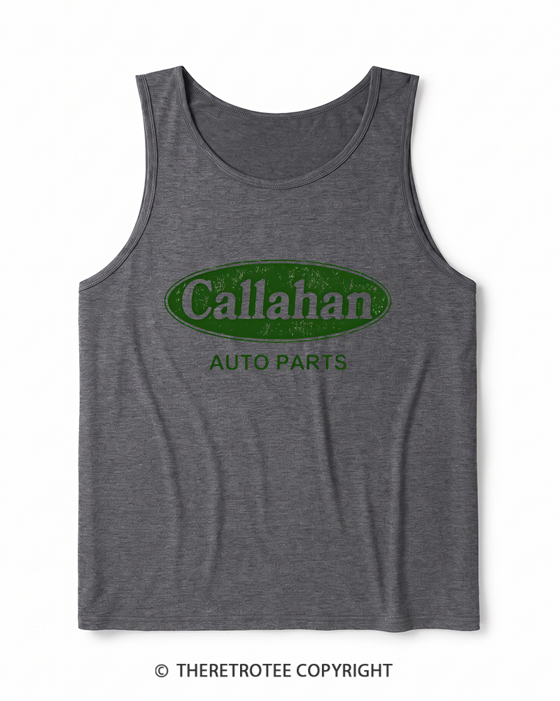 TheRetroTee Auto Parts 1990s Heather Tank Top