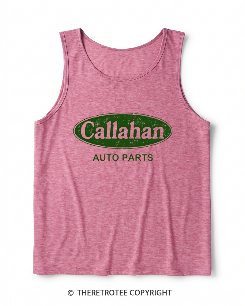 TheRetroTee Auto Parts 1990s Heather Tank Top