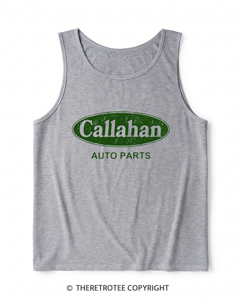 TheRetroTee Auto Parts 1990s Heather Tank Top