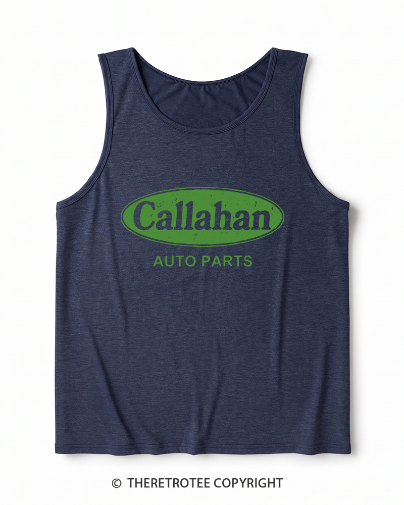 TheRetroTee Auto Parts 1990s Heather Tank Top