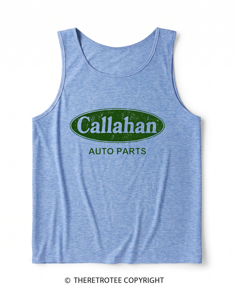 TheRetroTee Auto Parts 1990s Heather Tank Top