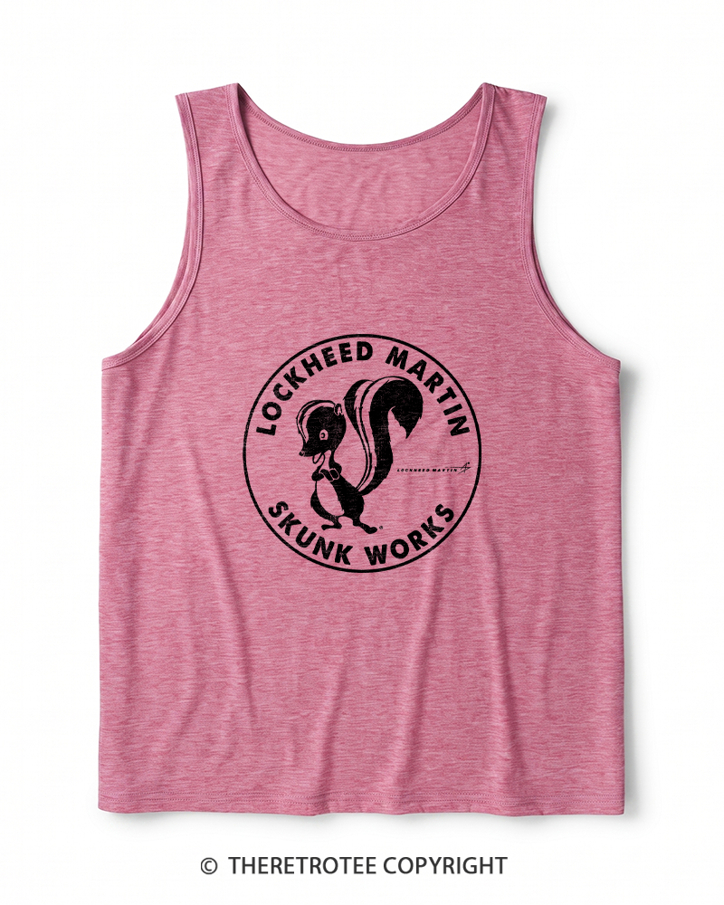 TheRetroTee Iron Skunk Industries 1940s Heather Tank Top