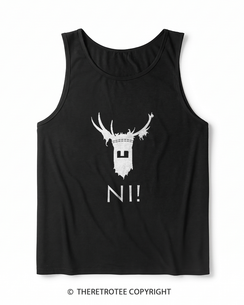 TheRetroTee Ni! 1970s Heather Tank Top