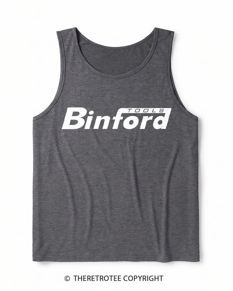 TheRetroTee Brixton Tools 1990s Heather Tank Top