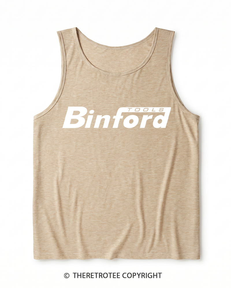 TheRetroTee Brixton Tools 1990s Heather Tank Top