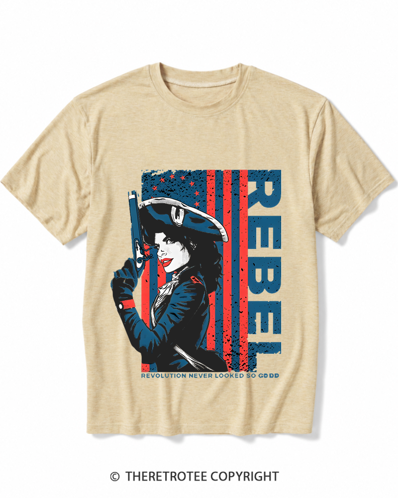 TheRetroTee Rebel Heather T-Shirt