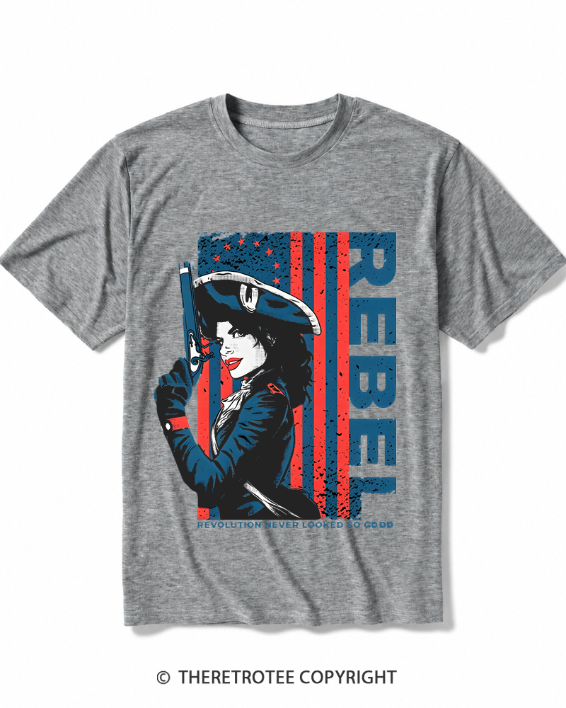 TheRetroTee Rebel Heather T-Shirt