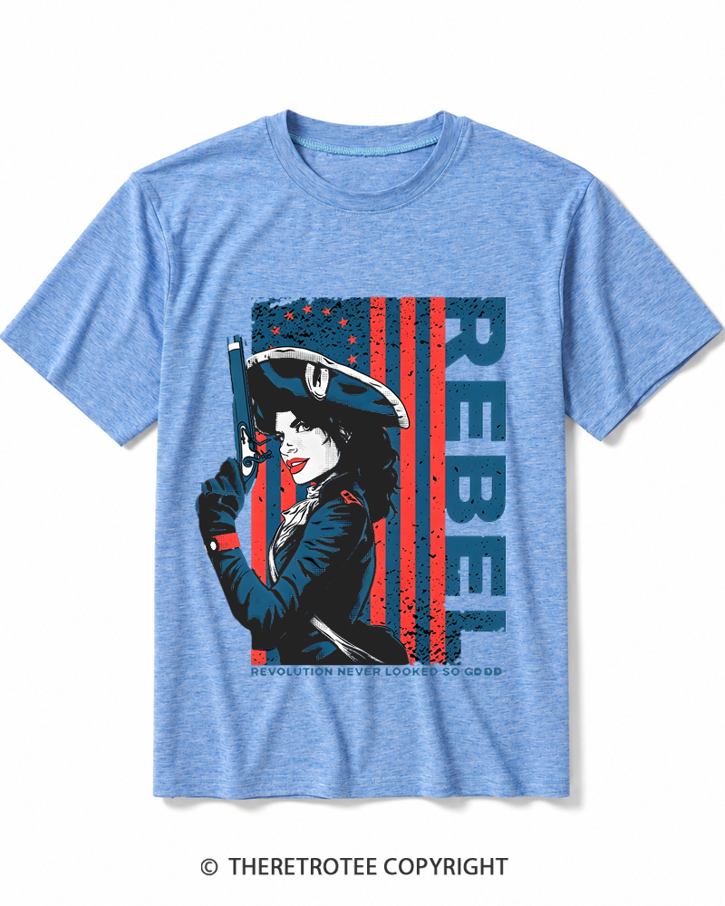 TheRetroTee Rebel Heather T-Shirt