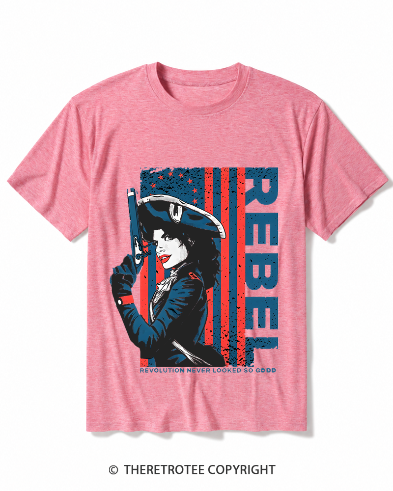 TheRetroTee Rebel Heather T-Shirt