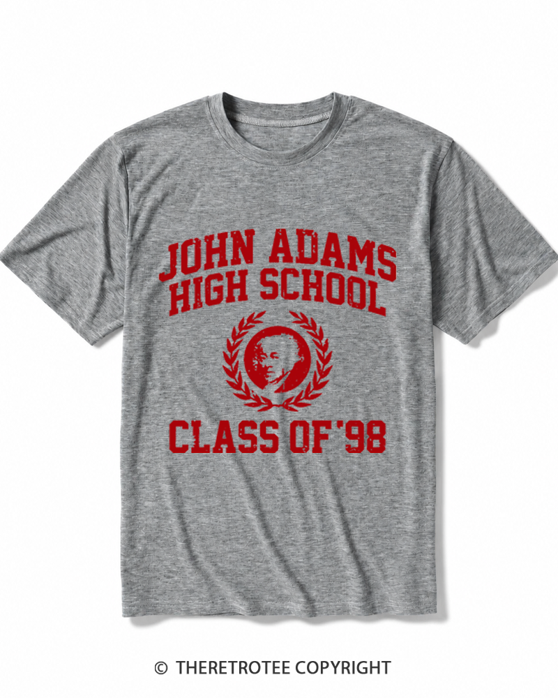 TheRetroTee John Adams High School Class of 98 Heather T-Shirt