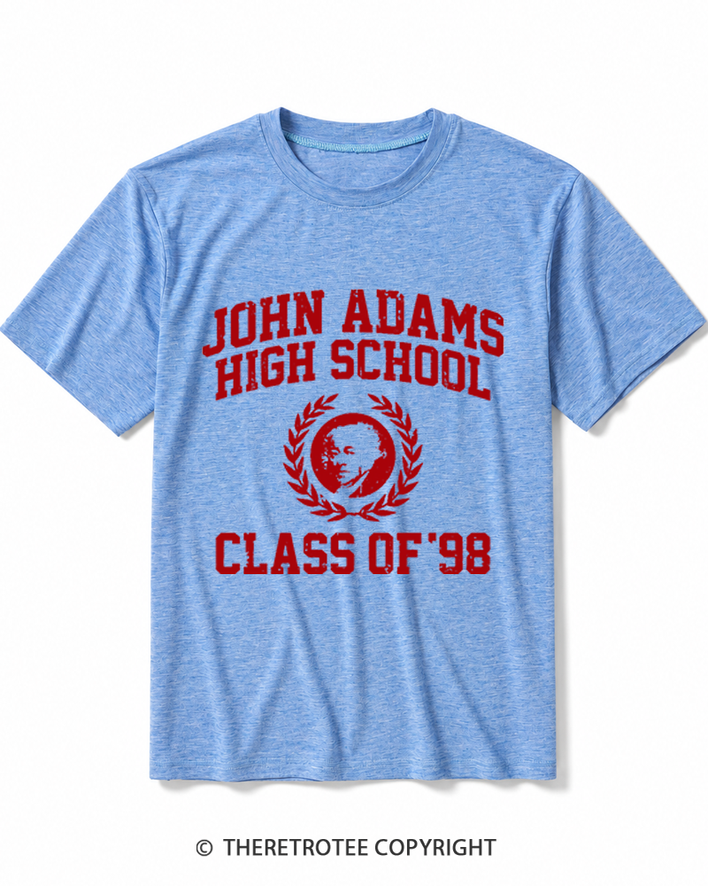 TheRetroTee John Adams High School Class of 98 Heather T-Shirt