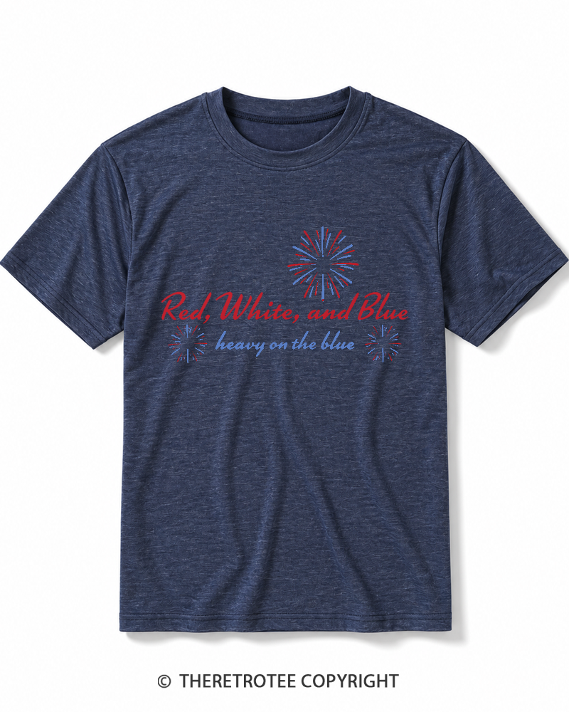 TheRetroTee 4th of July Liberal 90s Style Heather T-Shirt