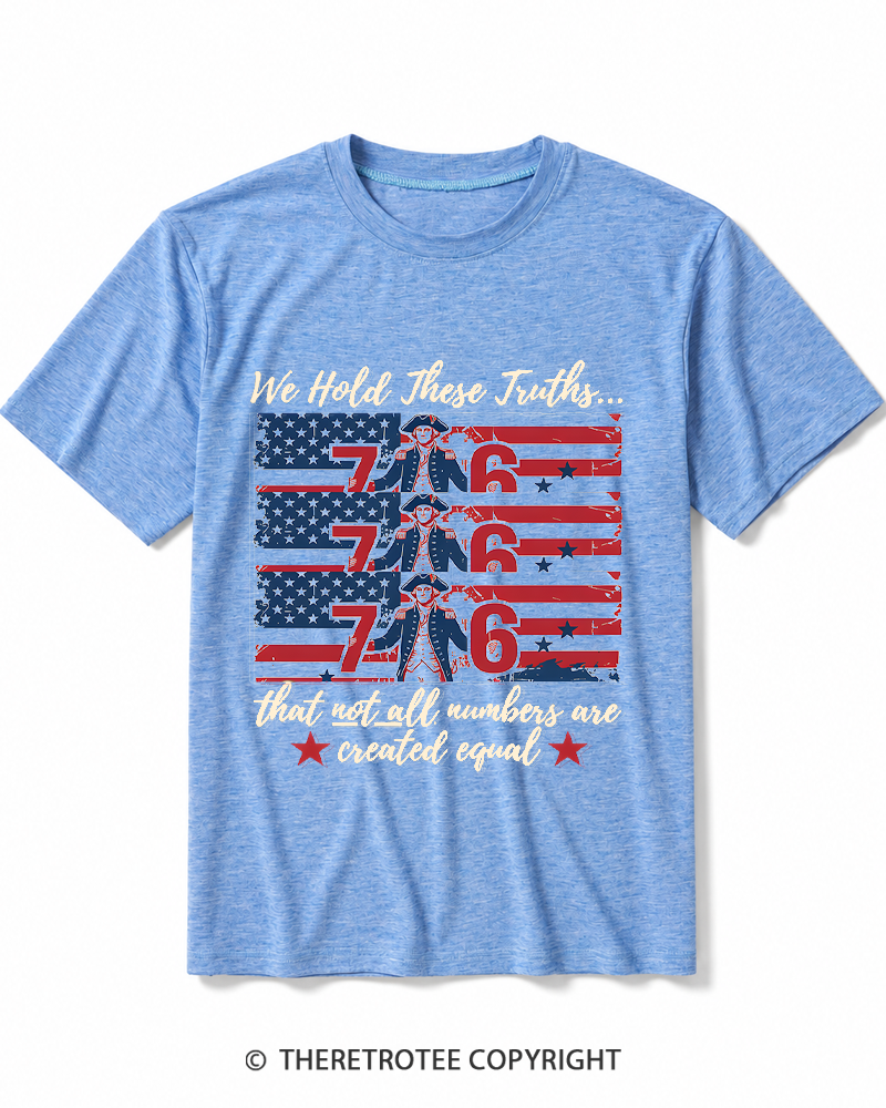 TheRetroTee Funny 7- 6 History Teacher George Washington Heather T-Shirt