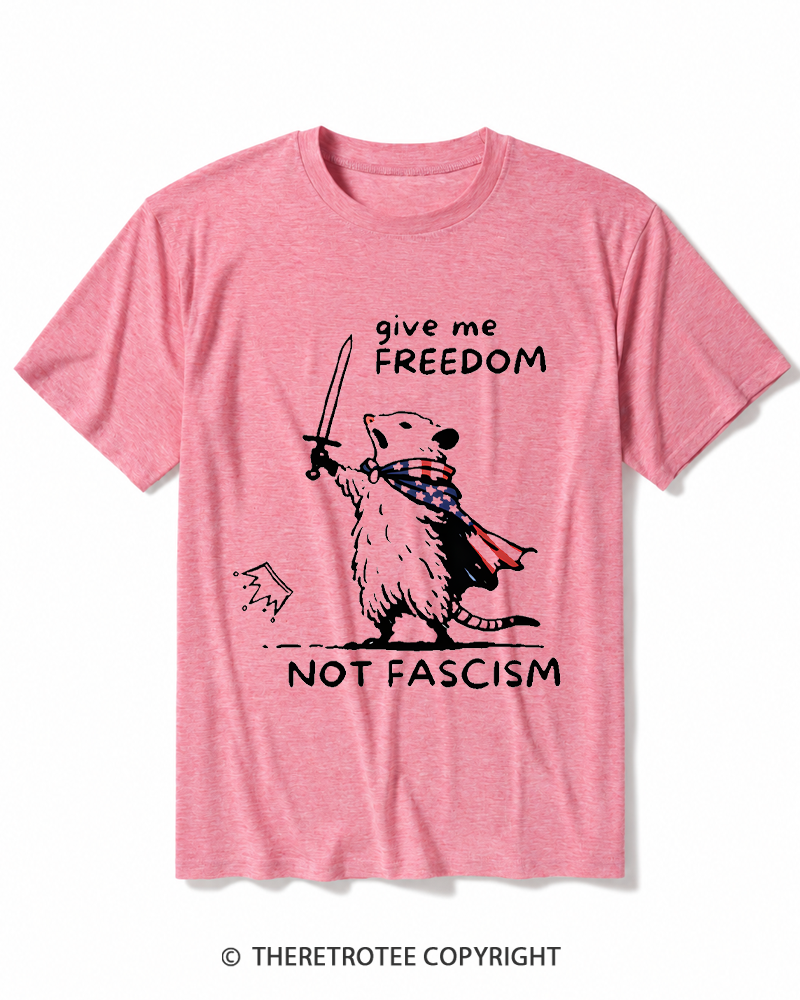 TheRetroTee Give me Freedom Heather T-Shirt