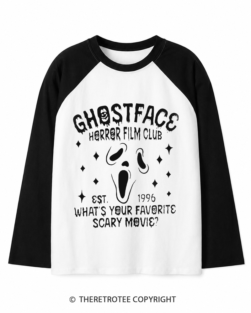 TheRetroTee My Favorite Spirit Is Whiskey 1970s Long Sleeve Raglan T-Shirt