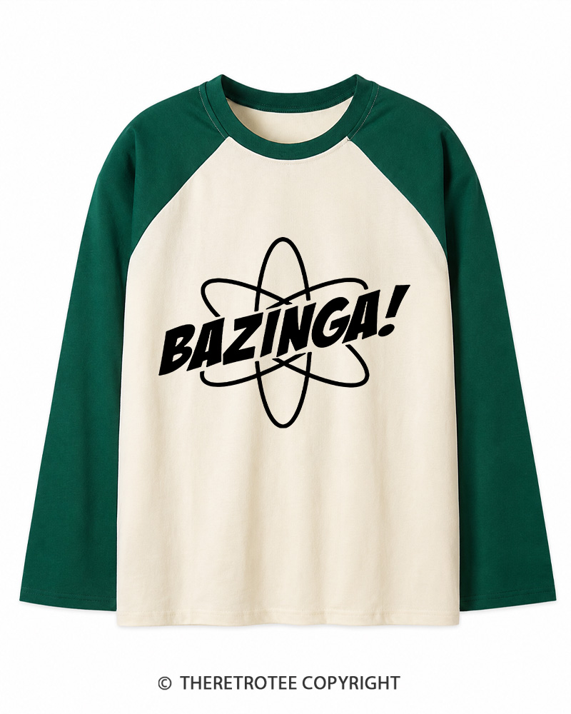 TheRetroTee Geek Culture Cute Gifts 2000s Long Sleeve Raglan T-Shirt