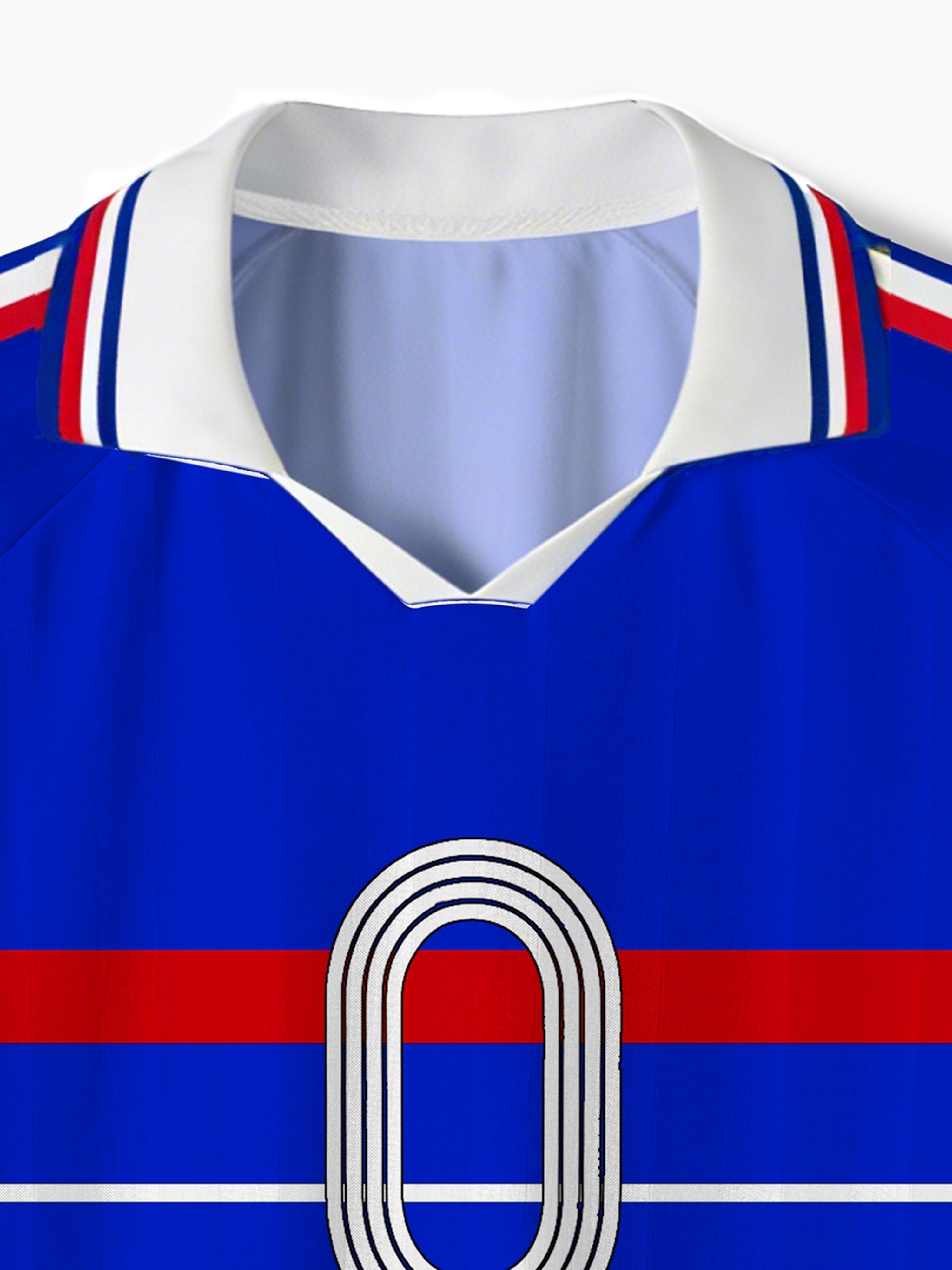 TheRetroTee Retro 1998 Royal Blue Polo Mesh Jersey