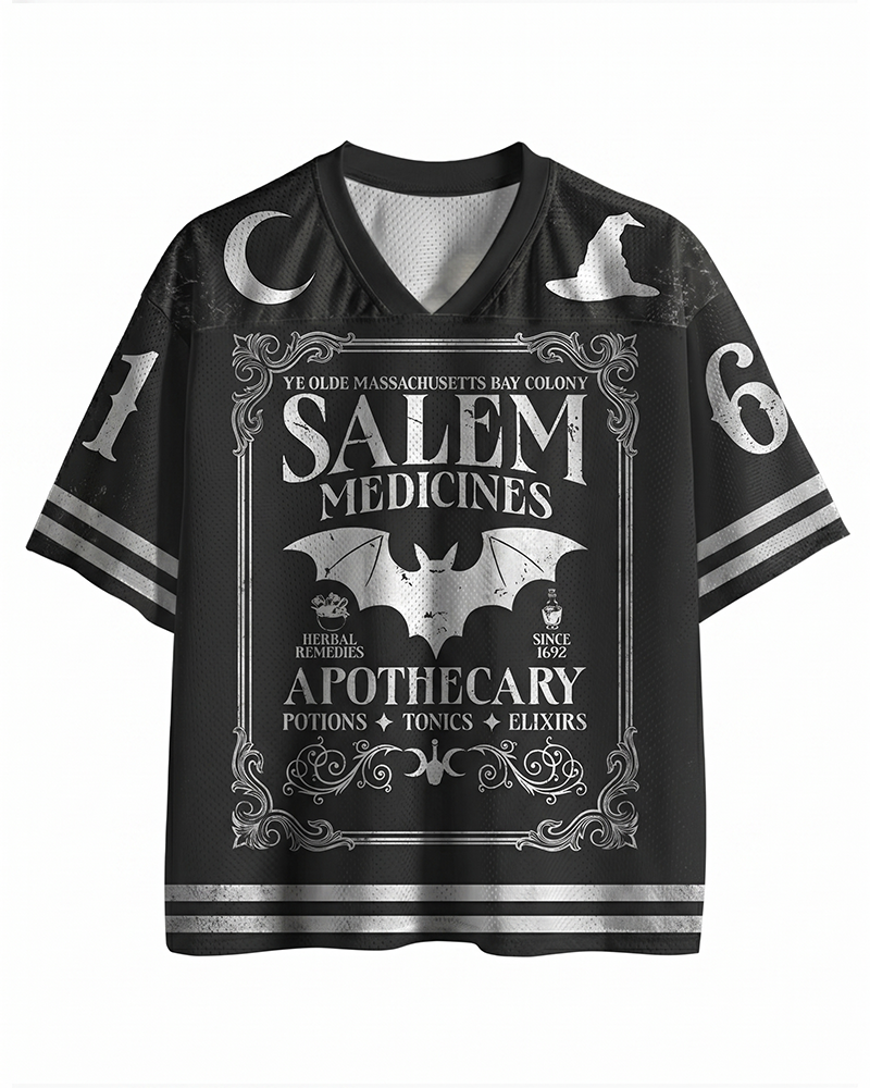 TheRetroTee Apothecary Mesh Jersey
