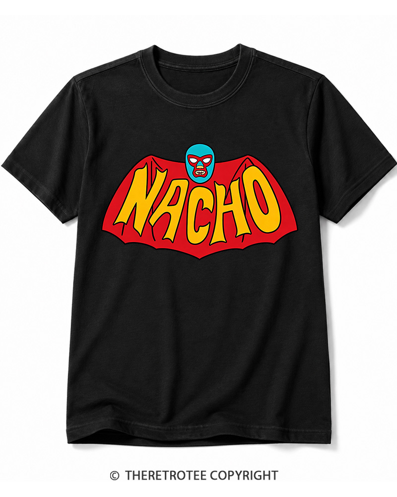TheRetroTee Na-Na-Na-Na-Na-Na-Na-Na-NACHO Cotton T-Shirt