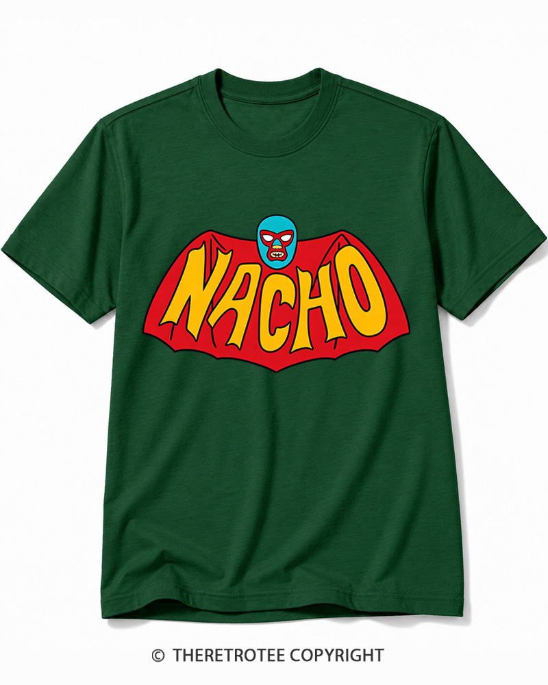 TheRetroTee Na-Na-Na-Na-Na-Na-Na-Na-NACHO Cotton T-Shirt