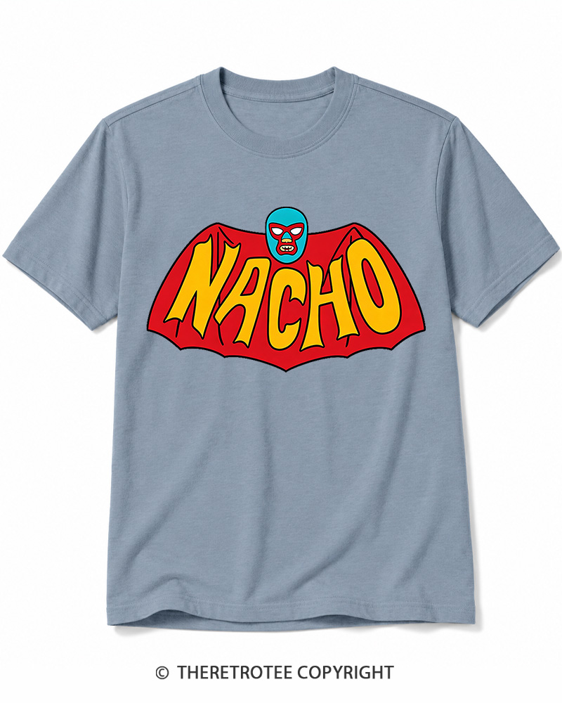 TheRetroTee Na-Na-Na-Na-Na-Na-Na-Na-NACHO Cotton T-Shirt
