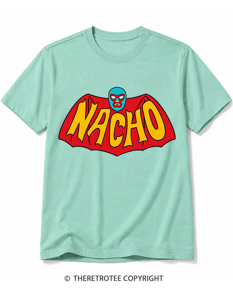 TheRetroTee Na-Na-Na-Na-Na-Na-Na-Na-NACHO Cotton T-Shirt