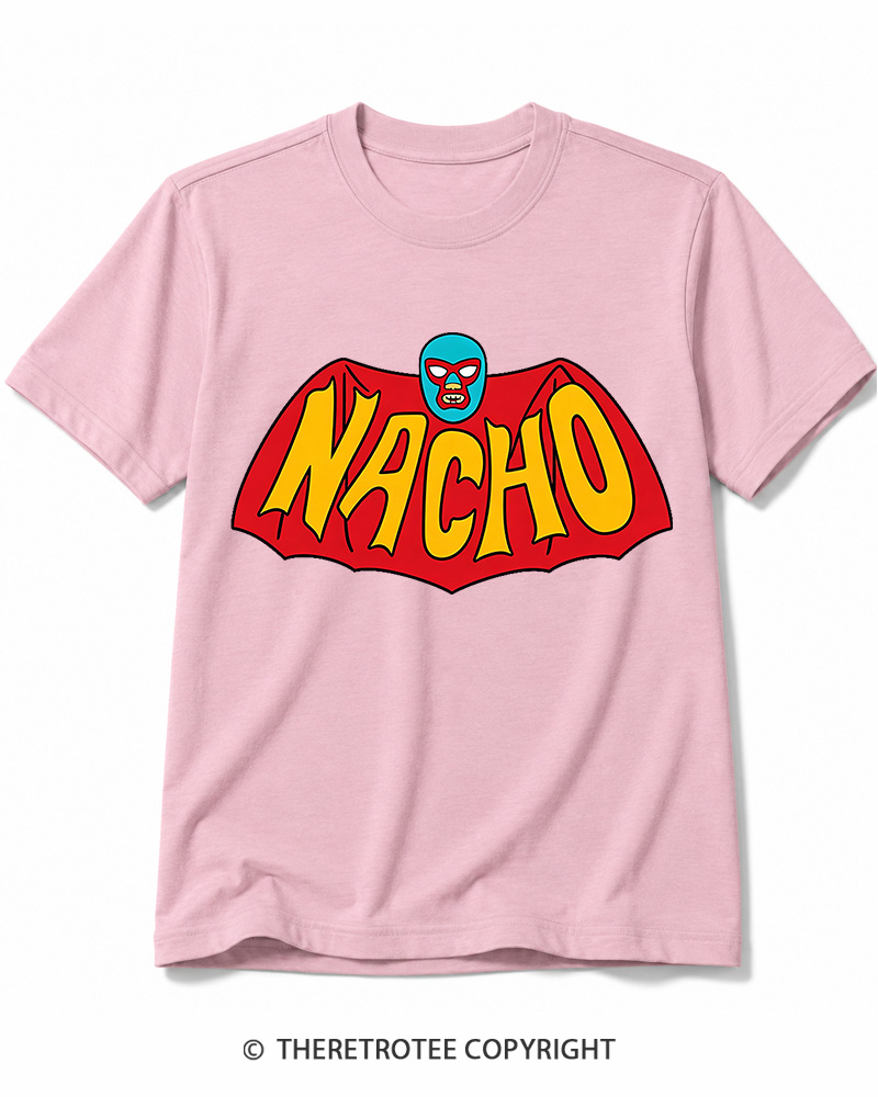 TheRetroTee Na-Na-Na-Na-Na-Na-Na-Na-NACHO Cotton T-Shirt