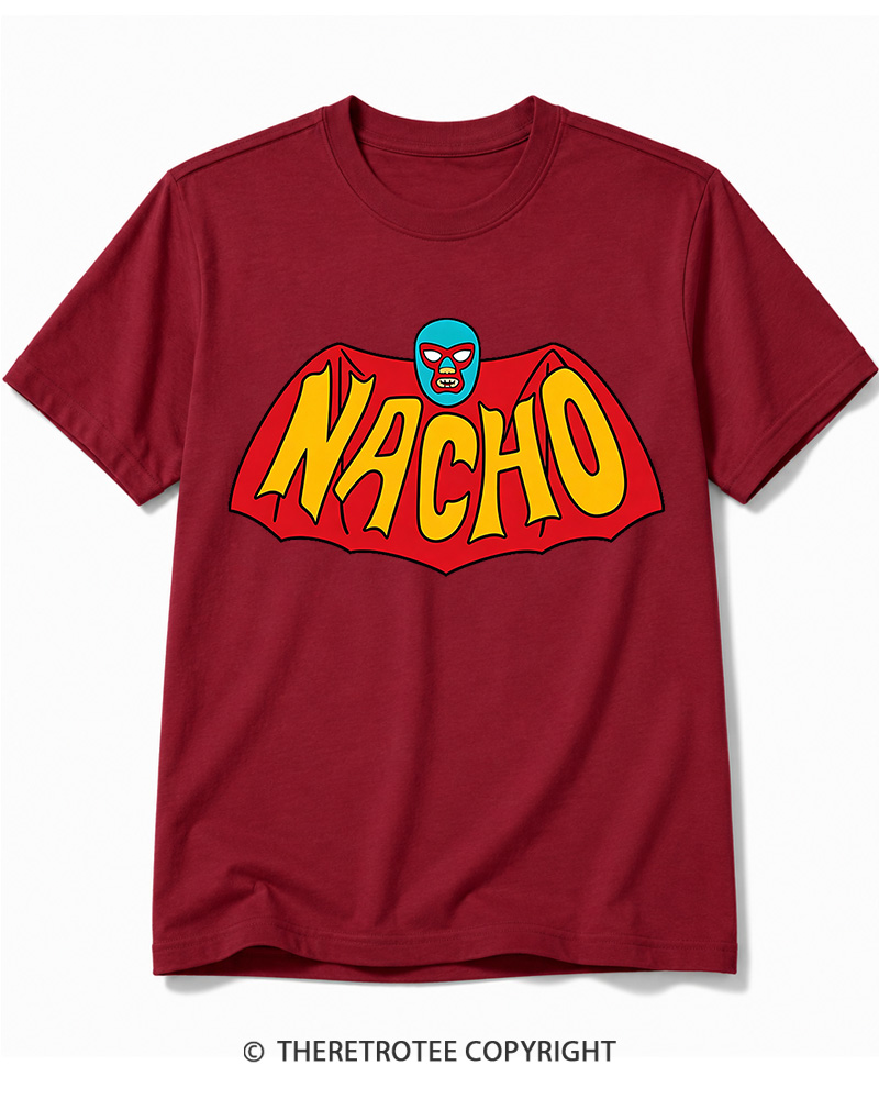 TheRetroTee Na-Na-Na-Na-Na-Na-Na-Na-NACHO Cotton T-Shirt